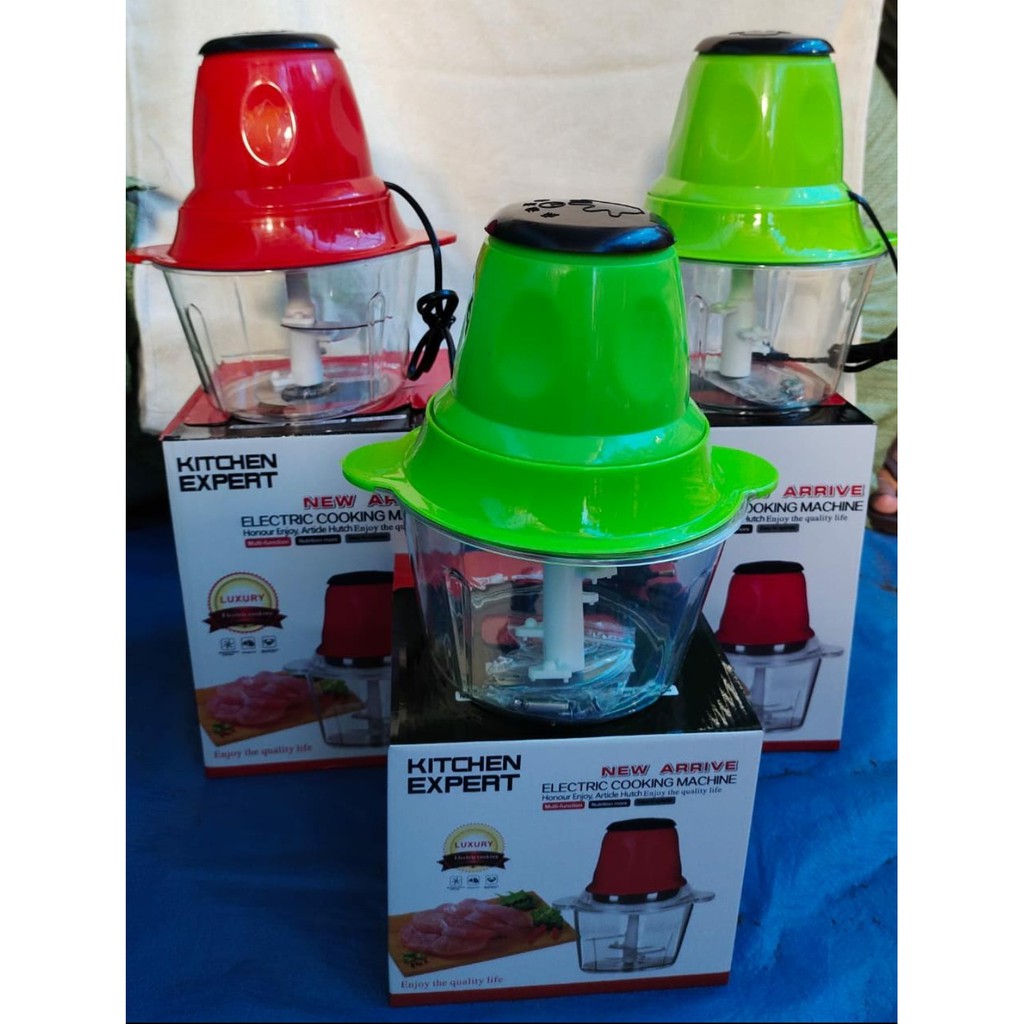 Blender Kapsul Alat Penggiling Daging Food Chopper Elektrik Kitchen Expert