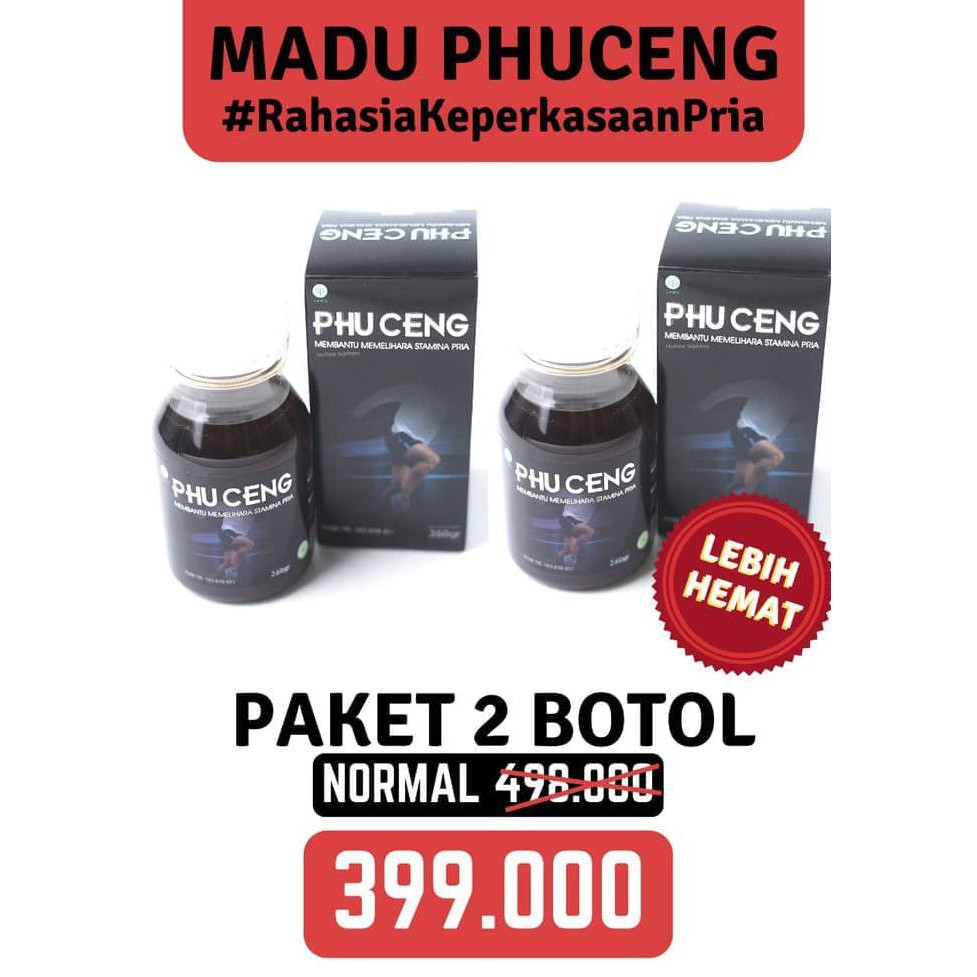 BISA COD Jual madu pucheng 2 in 1 original kualitas no 1 PROMO SPECIAL Kode