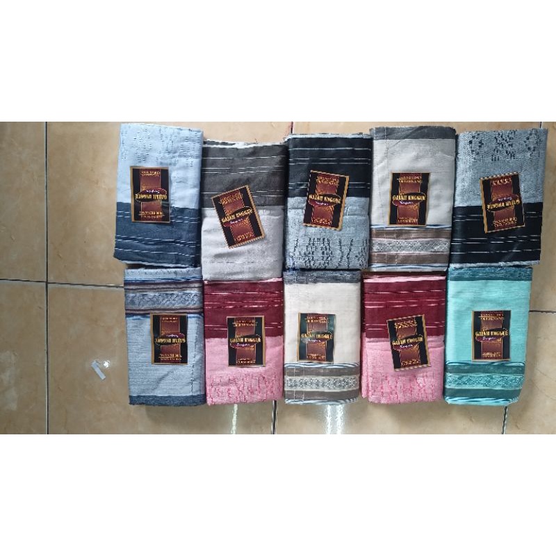 sarung gajah unggul dobby BAHAN SONGKET UKURAN DEWASA