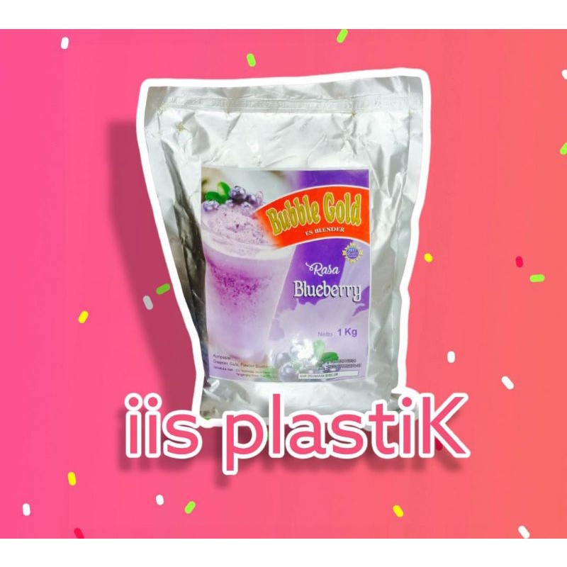 serbuk minuman / serbuk minuman boba / POWDER MINUMAN BUBBLEGOLD 1 KG / BUBBLEGOLD1KG