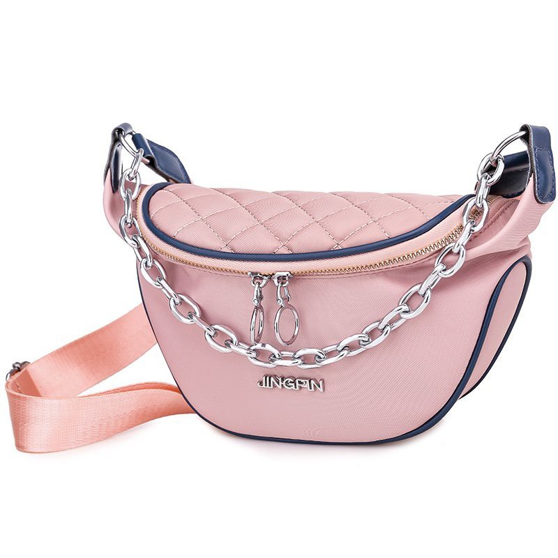 TFT AX9908 92612 AX612 D01 1KG MUAT 5 TAS WAISTBAG TAS SELEMPANG WANITA IMPORT READY PINK UNGU HITAM