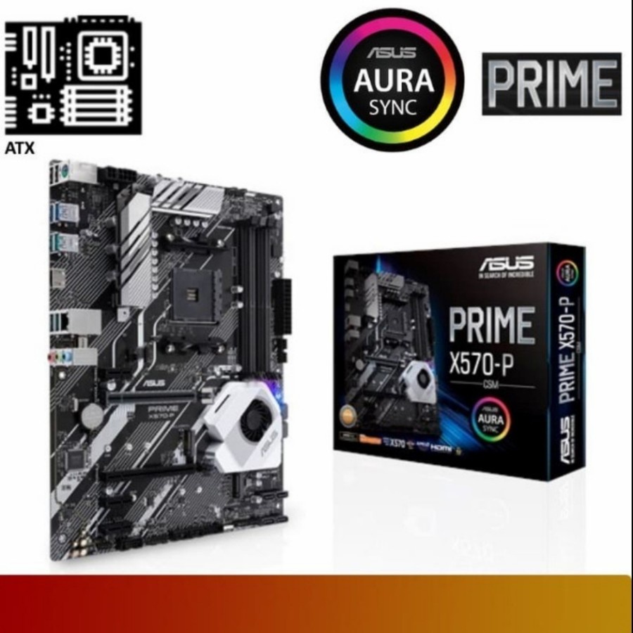 MOTHERBOARD ASUS PRIME X570-P CSM RYZEN AM4