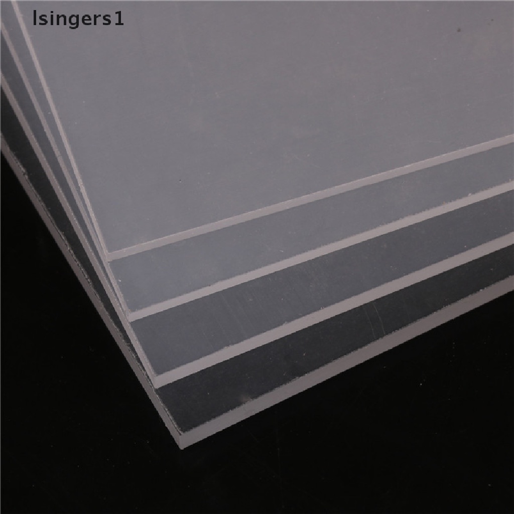 [lsingers1] Clear Acrylic Perspex Sheet Cut To Size Plastic Plexiglass Panel DIY 2-5mm New Boutique