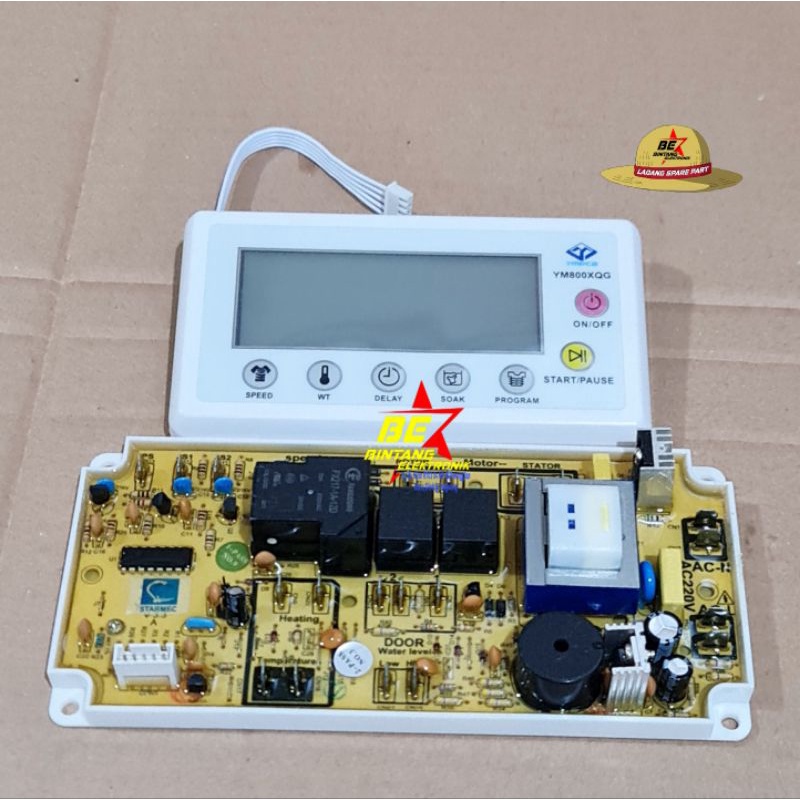 Modul Pcb YM800XQG Mesin Cuci Front loading Universal 1 Tabung All Merk