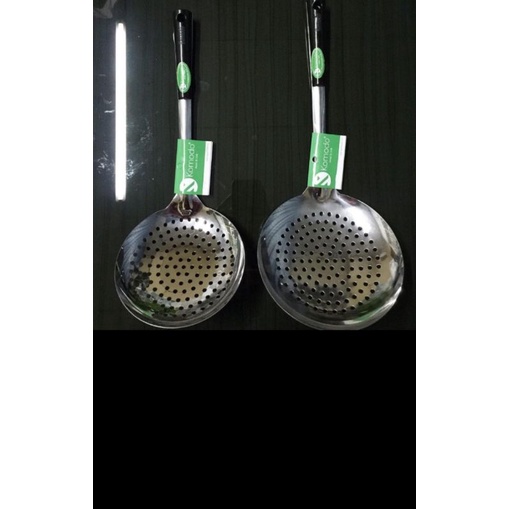 Komodo saringan masak / Serok stainless tebal / serok masak  uk 16,18 cm