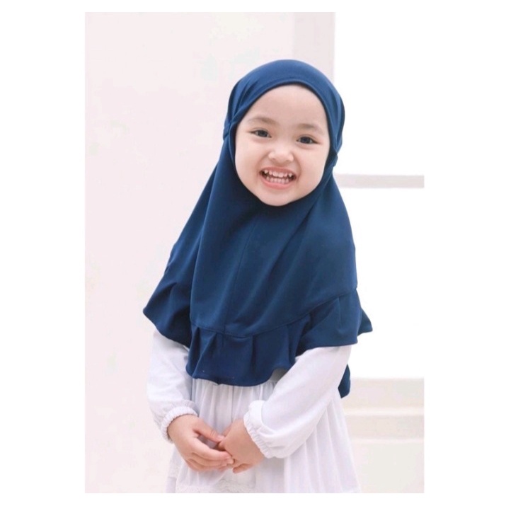 HIJAB ANAK BAYI BERGO SYAKILA ( 1 BULAN - 2 tahun ) / kerudung anak perempuan / jilbab anak terbaru