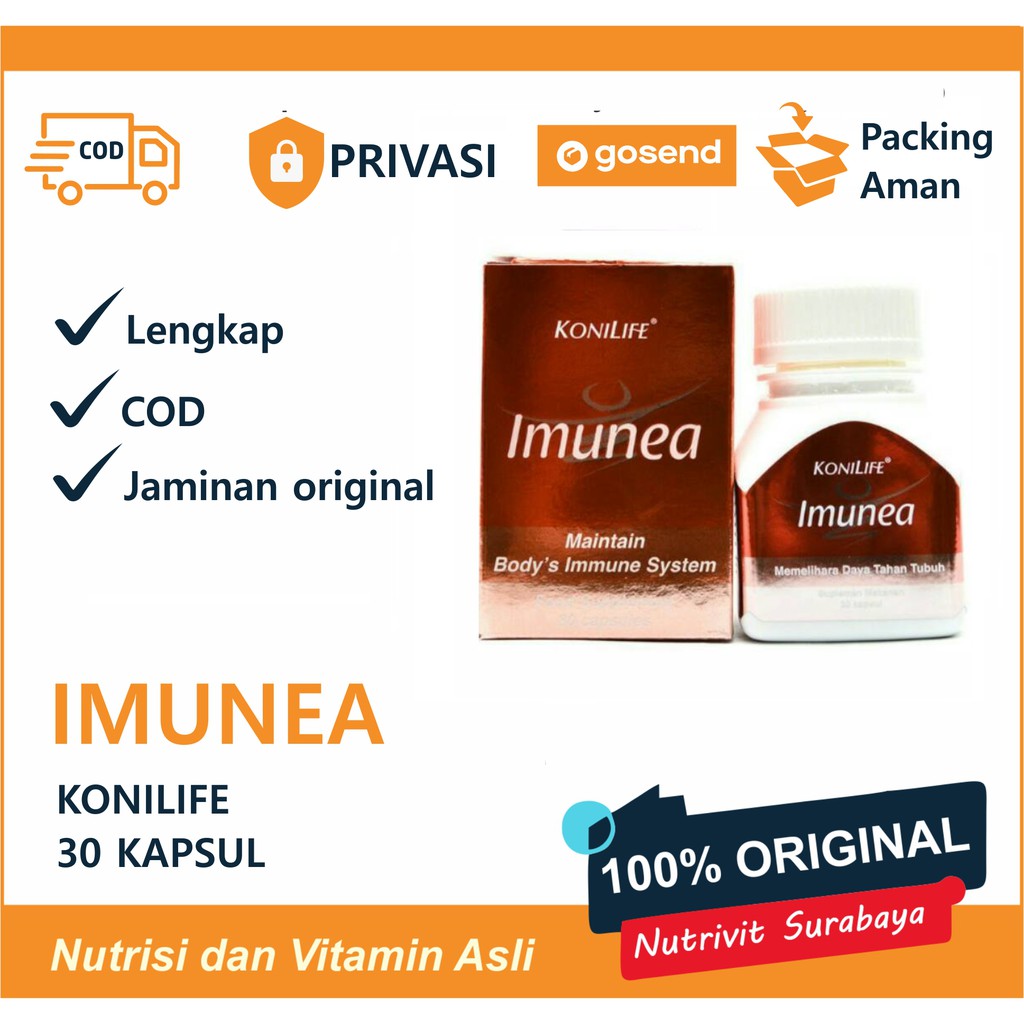 Konilife Imunea JAGA DAYA TAHAN TUBUH Isi 30 Kapsul