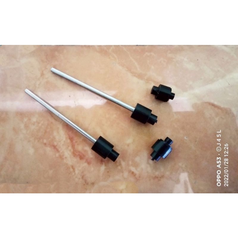 PENTIL VALVE PCP/TEFLON HITAM/AS 3mm+4mm