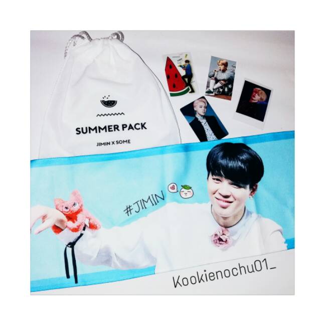 slogan bts  jimin (fansite goods)