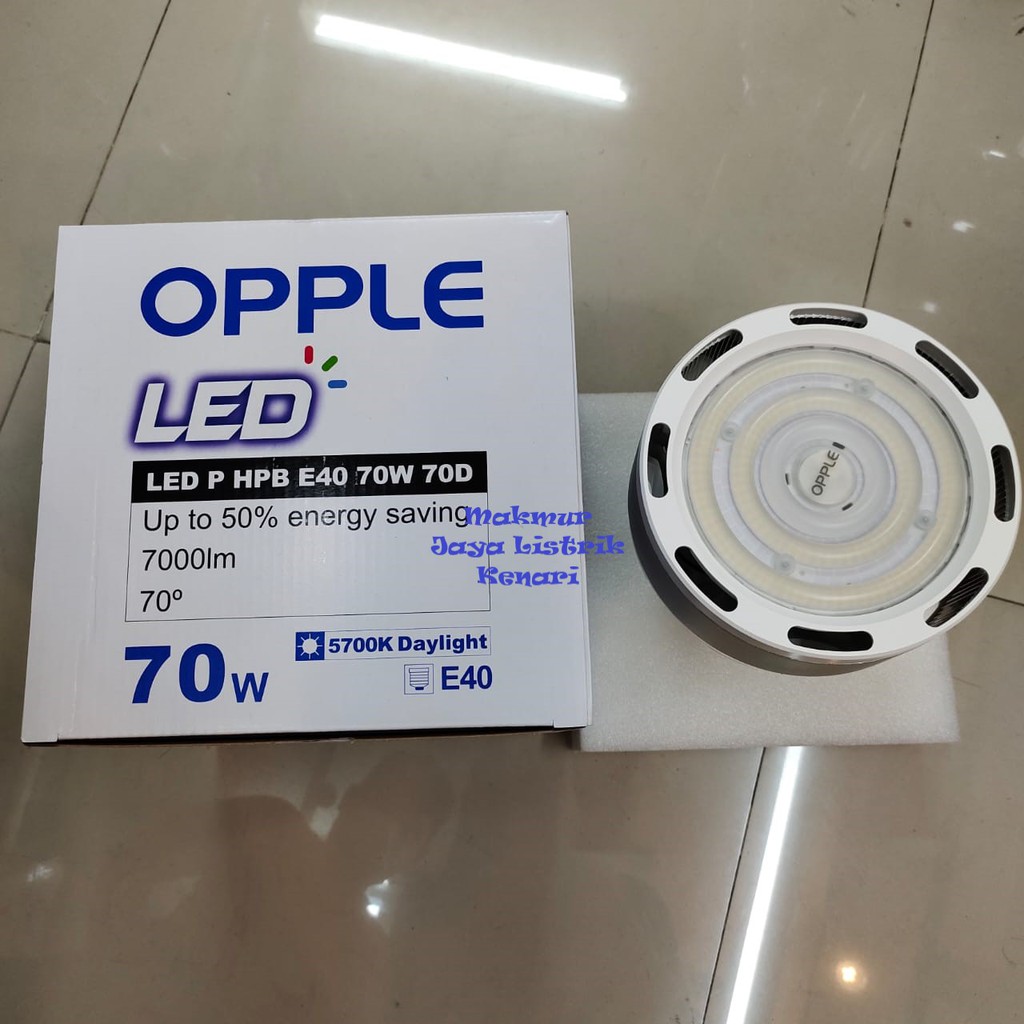 OPPLE LED Performer HPB (High Power Bulb) 70 Watt 70W 5700K Industri