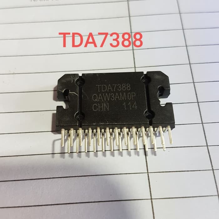ic tda 7388 tda7388 ic suara tape mobil