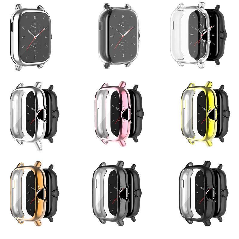 Soft Case Tpu Bumper Pelindung Layar Smartwatch Huami Amazfit Gts 2 2e 3 Gts2 Gts2E Gts3