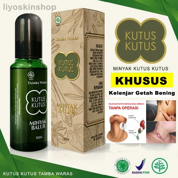 Jual Obat Benjolan Di Leher Herbal Tiroid Kelenjar Getah Bening Paling Ampuh Minyak Kutus Kutus Ori Indonesia Shopee Indonesia