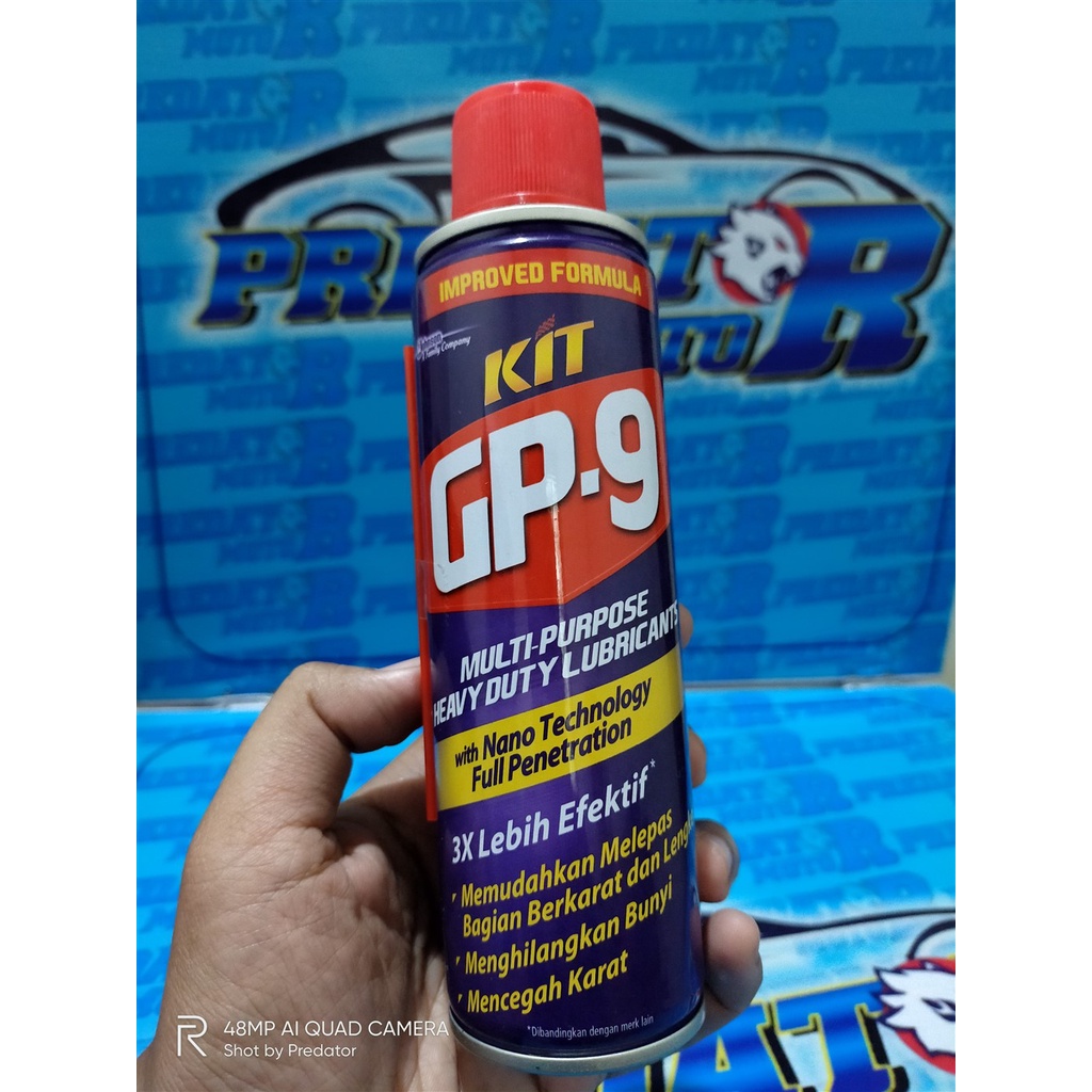 AMPUH  KIT GP 9 WD PELUMAS DAN ANTI KARAT SERBA GUNA