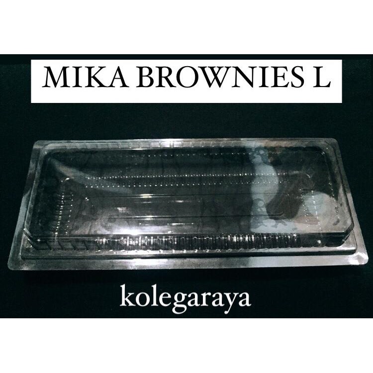 Mika Brownies Ukuran L Isi 25PCS Warna Coklat