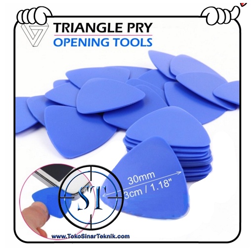 Triangle Pry Opening Tools Smartphone Phone Segitiga Alat Congkel Pembuka Casing Handphone HP dll Ekononis