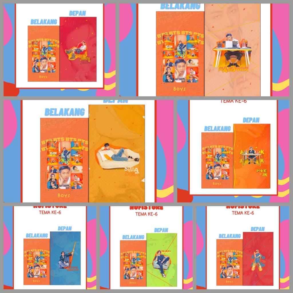 

Angpau Amplop Lebaran Amplop BTS Premium Amplop Nikahan Amplop BTS Viral (Tema 6)