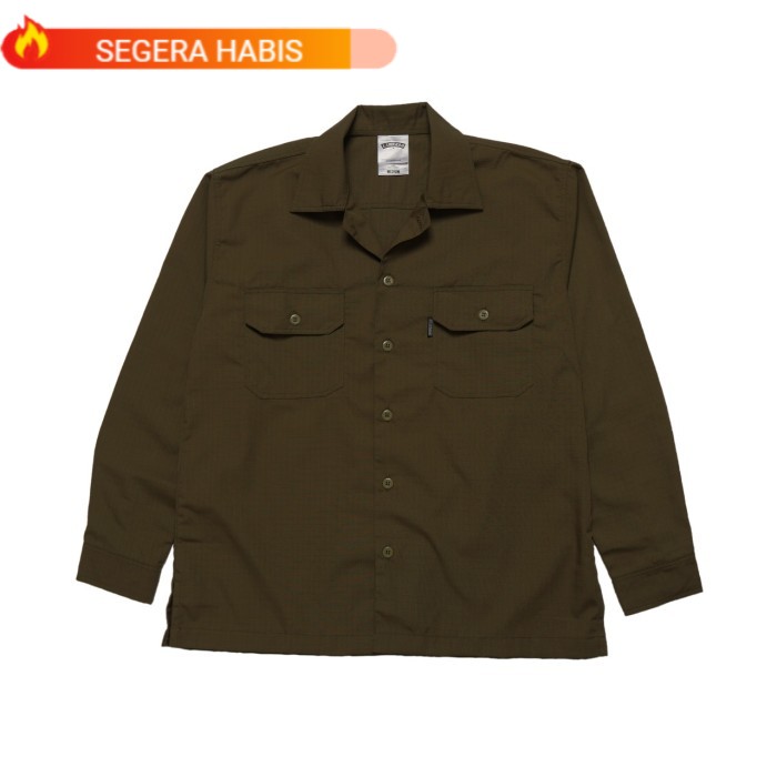 M LAWLESS  AT WAR LS SHIRT  ARMY GREEN  HOT Promo