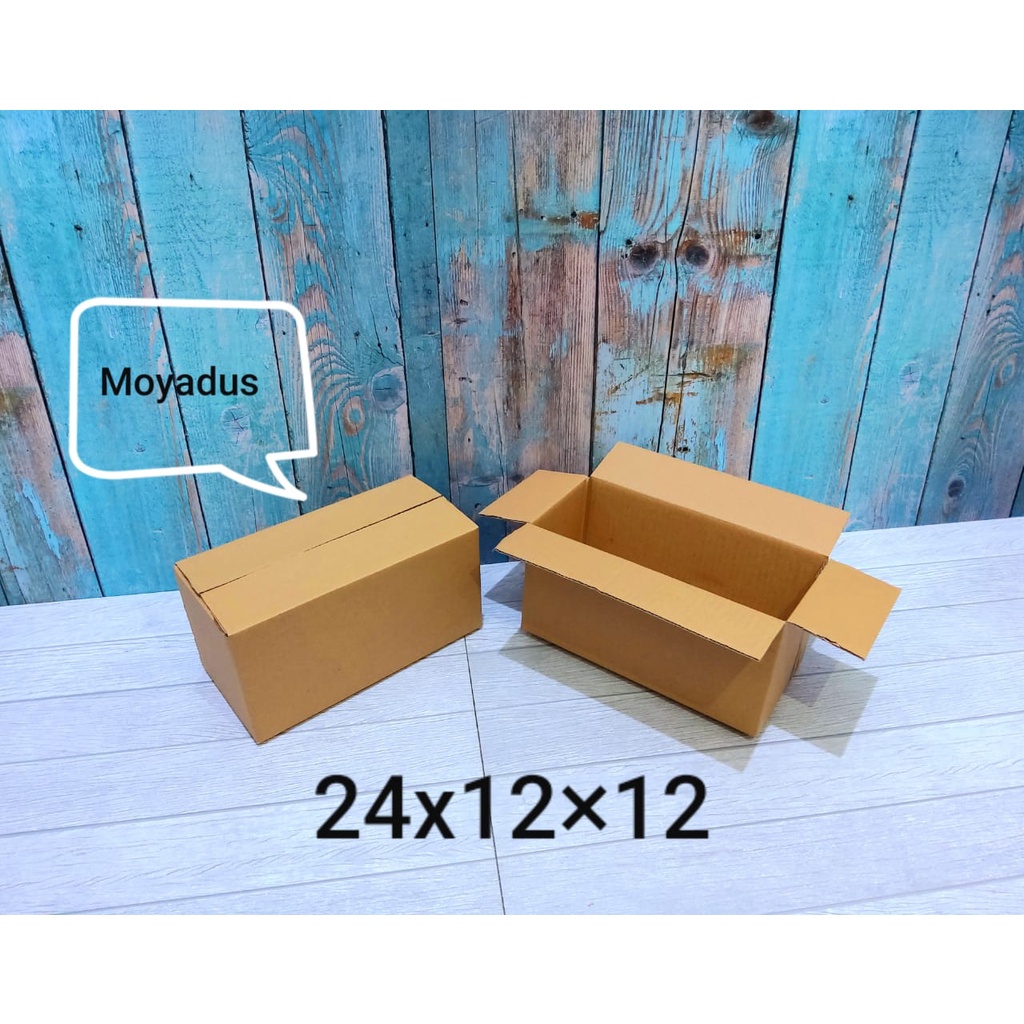 kardus/karton/box/uk. 24x12x12 SINGELWALL POLOS