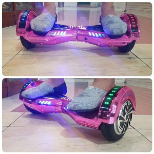 Jual Hoverboard 8 inch Bluetooth Musik Skuter Bisa COD Diskon
