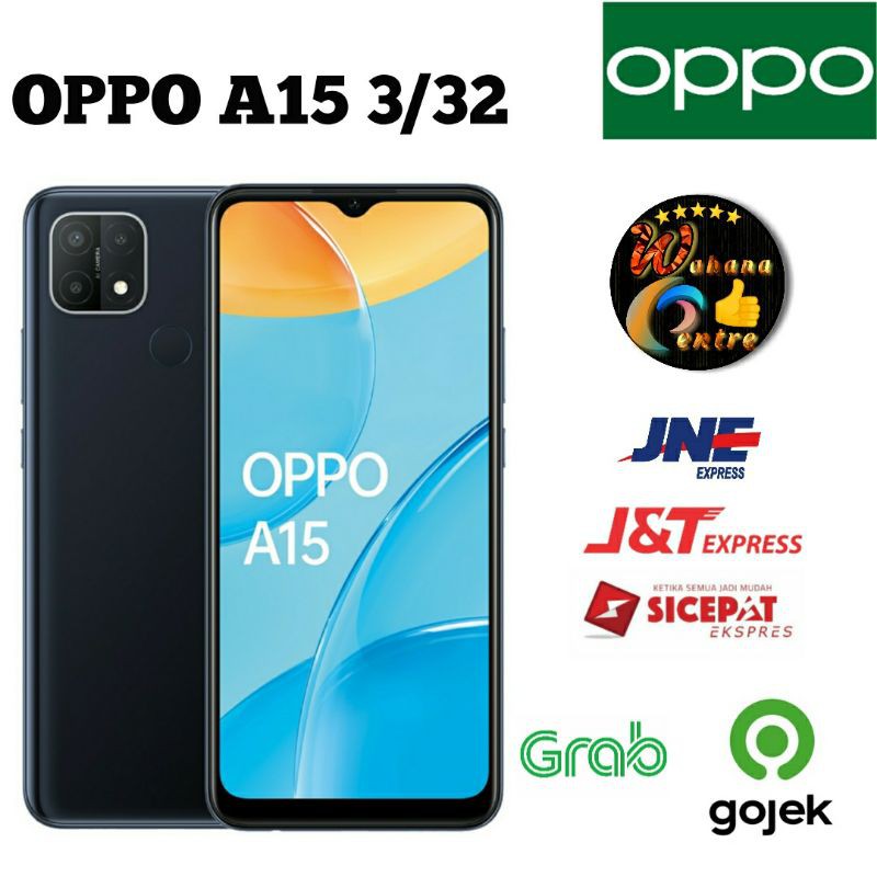 HP OPPO A15 RAM 3/32 GB ( OPPO A15 RAM 3GB ROM 32GB ) GARANSI RESMI OPPO