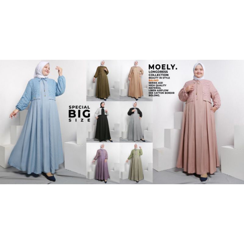 gamis jumbo moely by balimo
