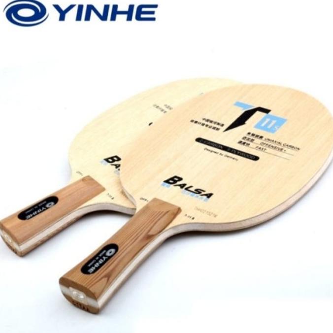 Kayu Bet Pingpong Tenis Meja Yinhe T11S Offensive Balsa Carbon Fl Papoymall