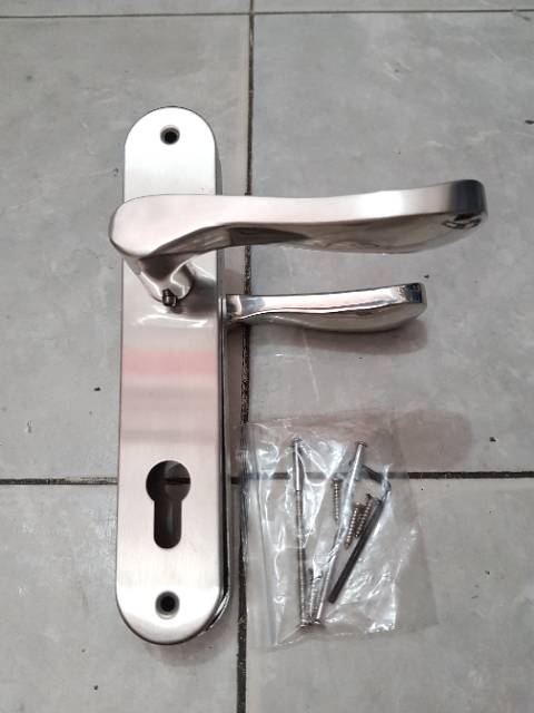 Handle / pegangan pintu besar stainless anti karat PROMO