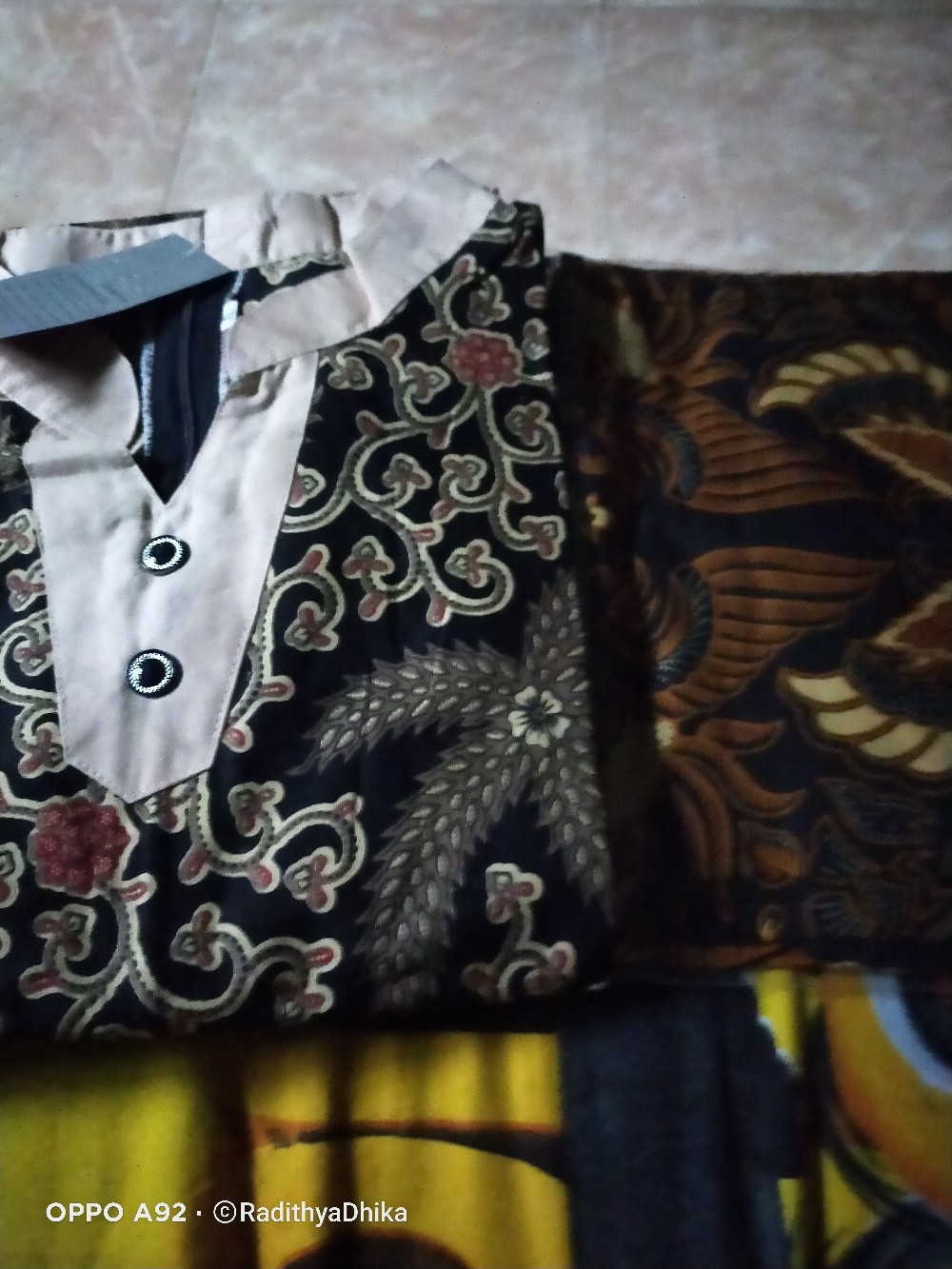 Batik Dolby Dolbi Dobby Doby Tenun Sutra Tulis Katun Atbm Baron Atasan Batik Wanita Sogan Srg308