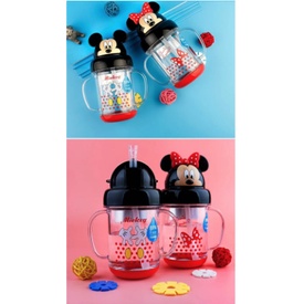 BOTTLE MICKEY MINNIE 300 ML, TRITAN BPA FREE, BOTOL MINUM WD4148