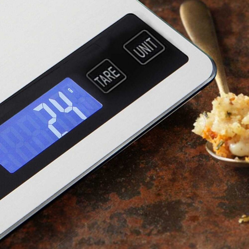 Timbangan Dapur Makanan Digital Kitchen Scale USB Rechargeable 15Kg