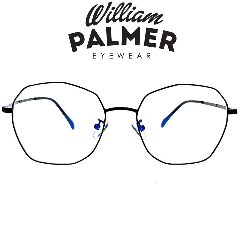William Palmer Kacamata Pria Wanita Premium 2966 C1 Blk