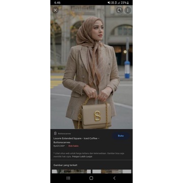 preloved buttonscarves the louvre extended voal reguler iced coffee. barang langka