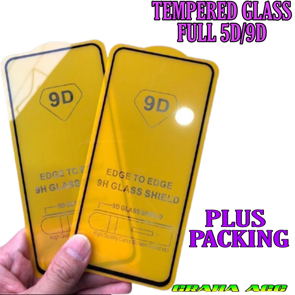 OPPO A7/A5S/A11K/A12/A71 TEMPERED GLASS FULL 5D/9D/11D Anti Gores Kaca