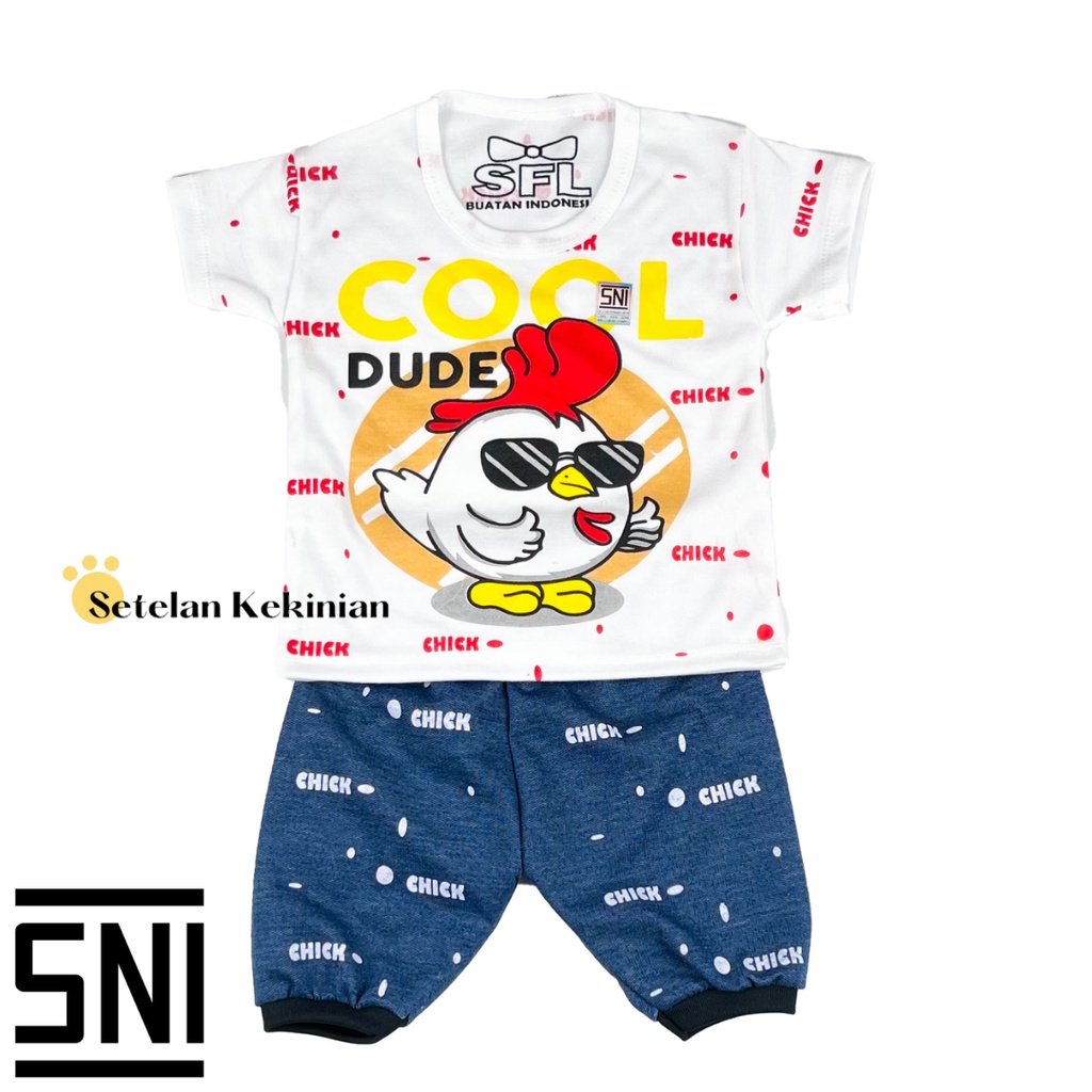 [JOGER] Setelan Baby Celana Joger Anak Laki Laki Set Baby 0-12bln Baby Boy Cool Like Daddy Set Newborn Keren Murah