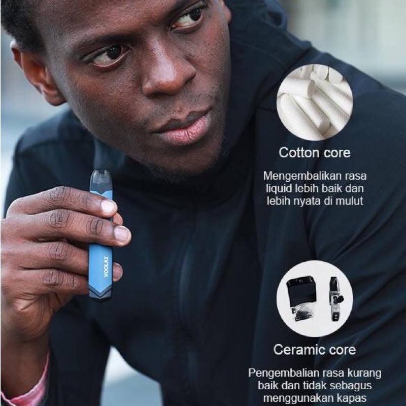 VOOSALT VOOLAX VAPE Spade-J Kit TERMURAH Original