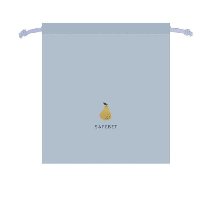 Kantong Plastik Tarik untuk Travel Motif Buah Pear (21*24cm)