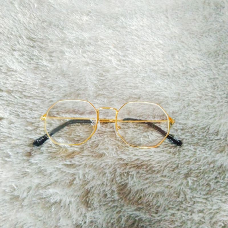 Kacamata Frame Oktagonal
