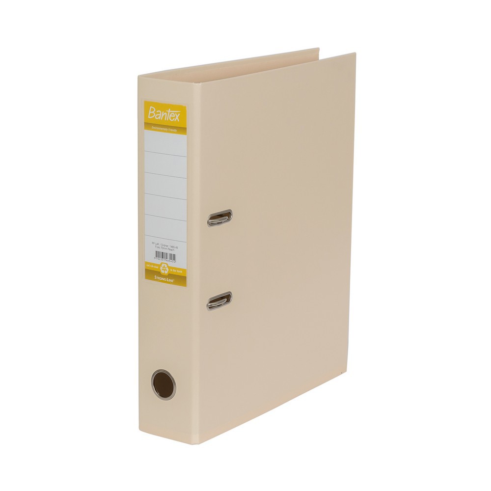 

[Zada] Bantex Lever Arch File Ordner Plastic 7cm Folio Peach 1465 45