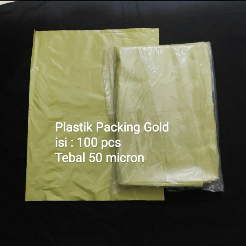 Plastik Packing uk 30x40 (isi 100 pcs) / 25x35 (isi 100 pcs)/ 20x30 (isi 100pcs) / 40x50 (isi 50 pcs), HD Packing, Kantong bungkus Paket warna Silver