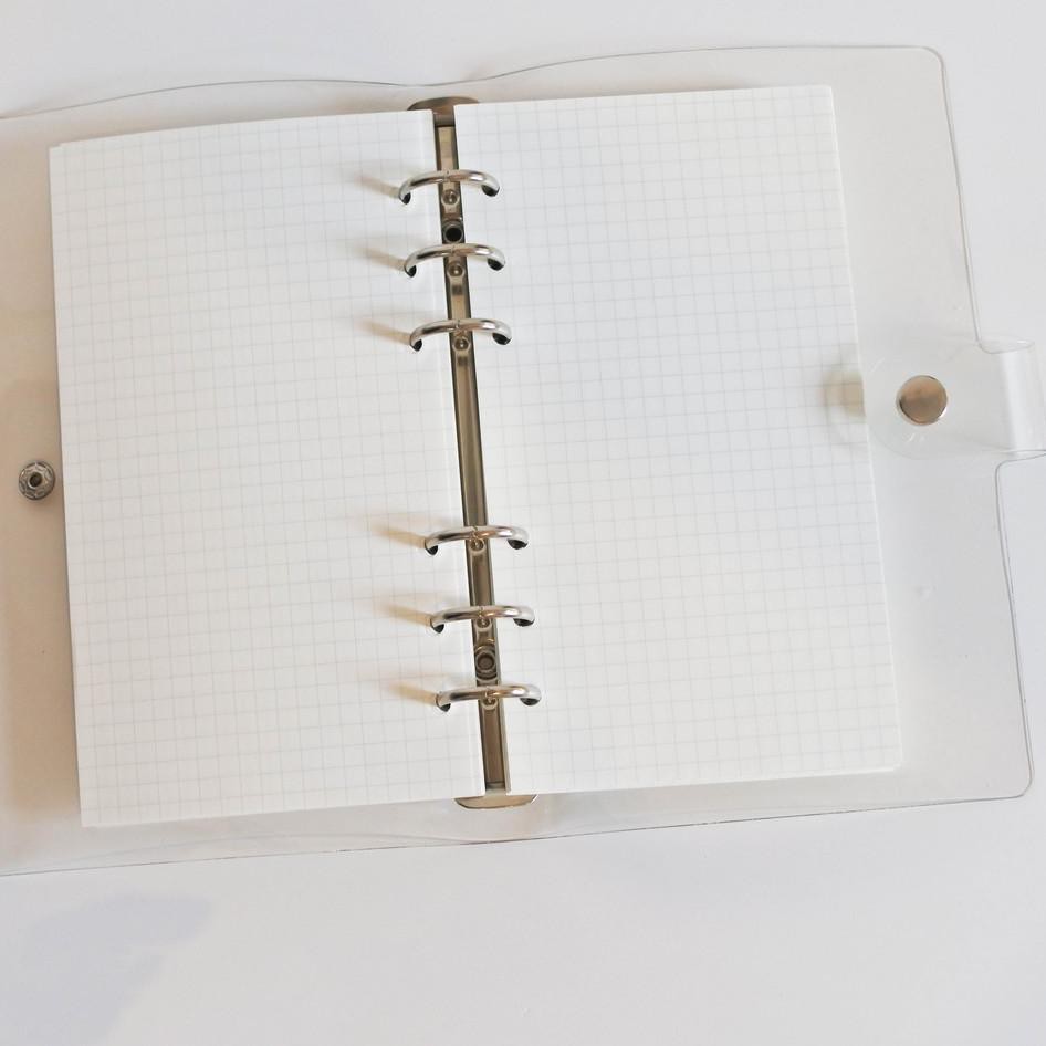 

Terlaris KFV COVER Binder Transparan 6 rings A5 dan A6 ZU Terbaru｀