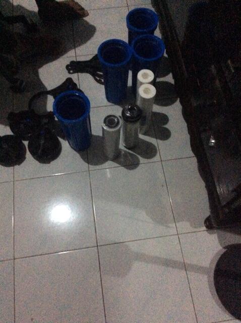 Filter Air Ledeng/pdam Plus 4 Housing Blue-saringan Air Siap Pakai - Watertech-watertech-gac-garuda