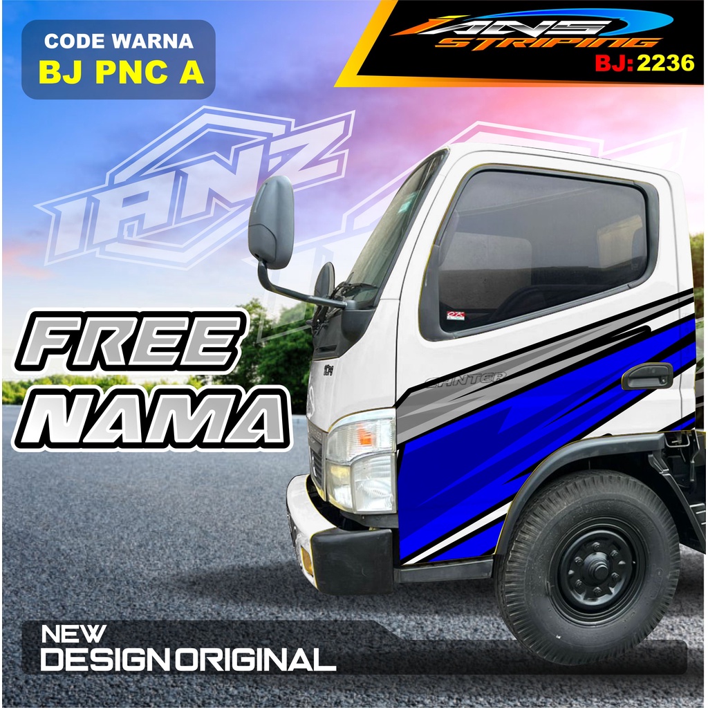 VARIASI STICKER PINTU TRUK FUSO RAGASA / DECAL PINTU DUMTRUK  / STIKER MOBIL TRUK / STIKER PINTU TRUK KEREN