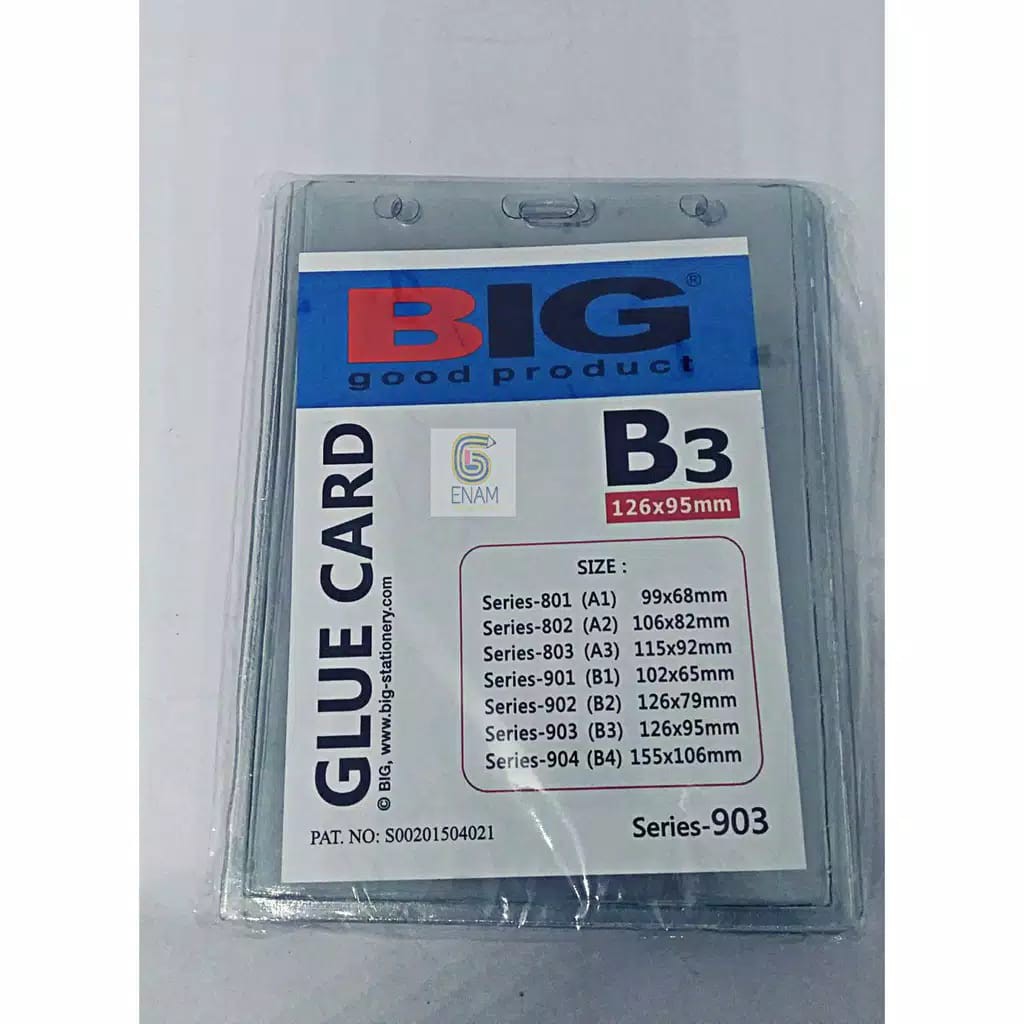 ( ECERAN ) Big Glue Card B3 129x79MM 903