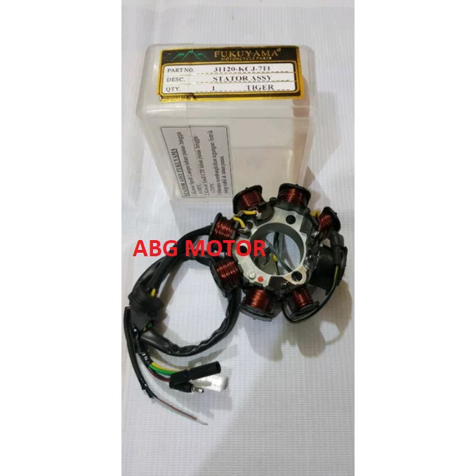SPUL SPOL KOMPLIT STATOR ASSY HONDA TIGER FUKUYAMA