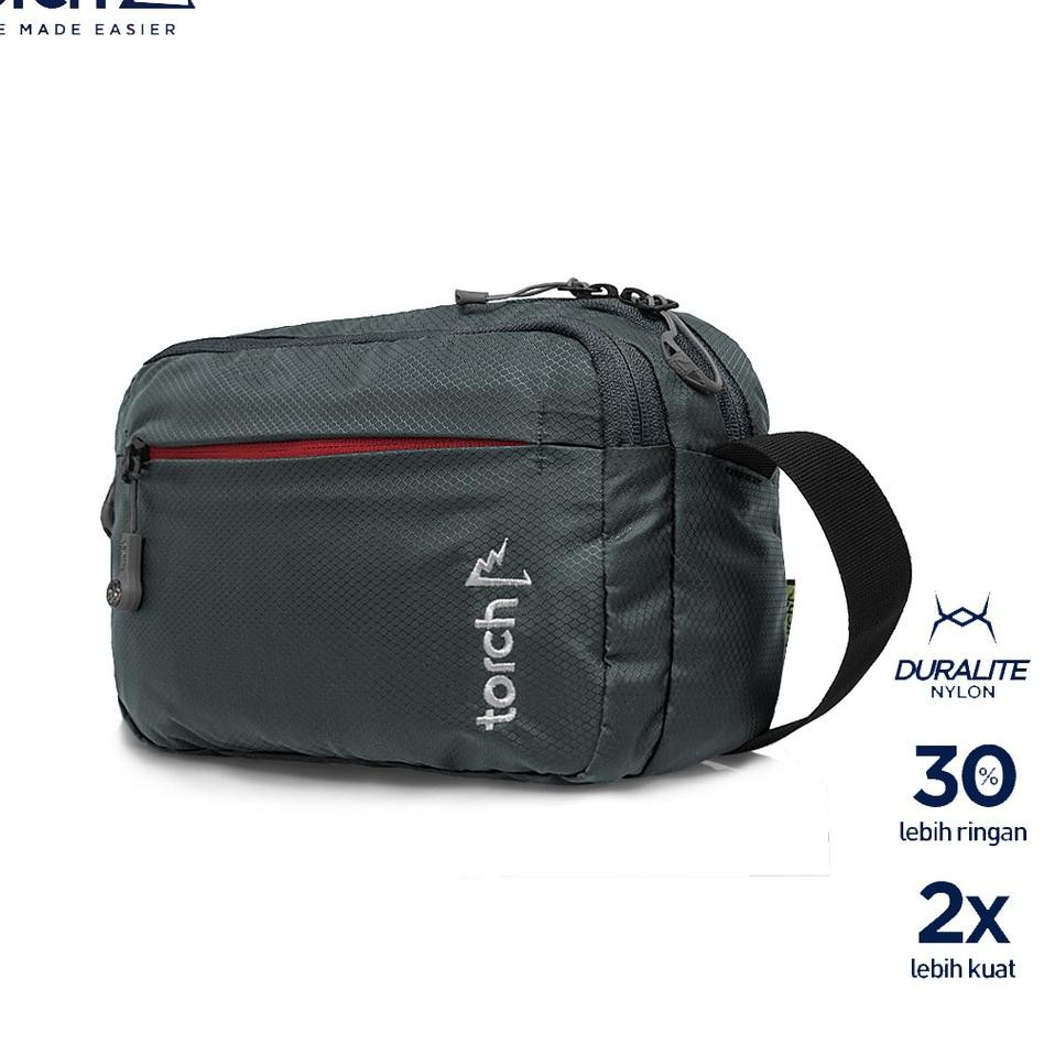 ♜ TORCH KASHIBA TAS SELEMPANG GREY ☁