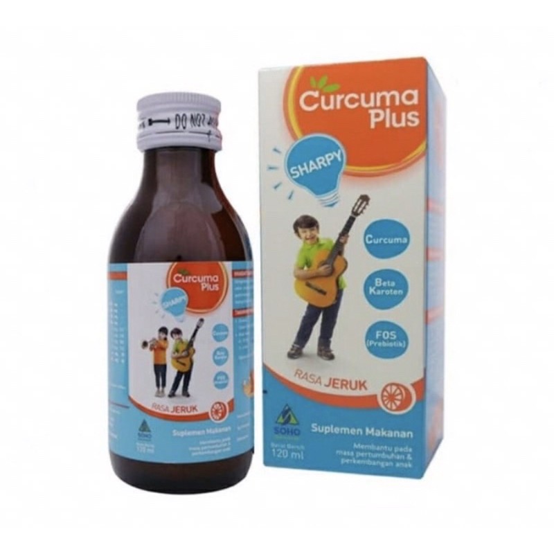 Curcuma plus sharpy 60 ml ( multivitamin anak masa pertumbuhan )