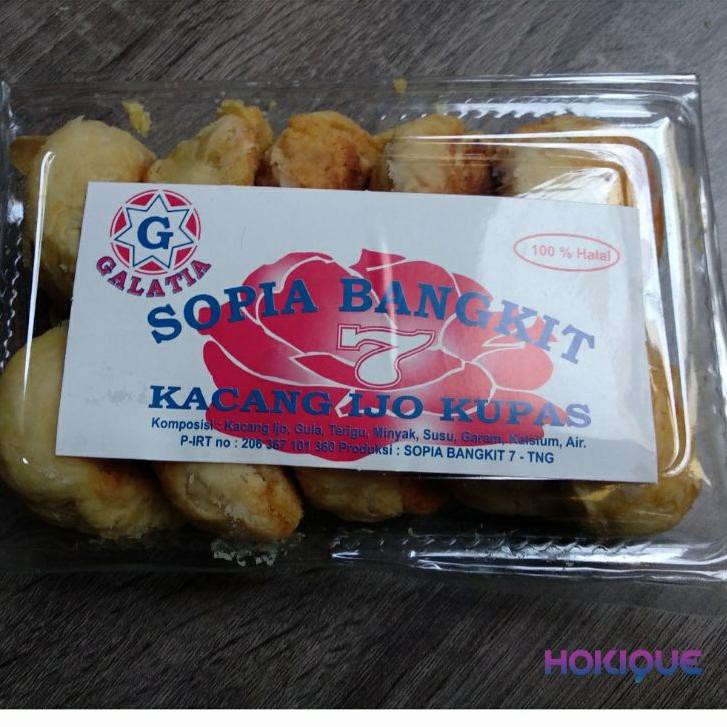 

#TERMURAH# Kue Pia Sopia Bangkit 7 / Galatia / Kacang Ijo Kupas