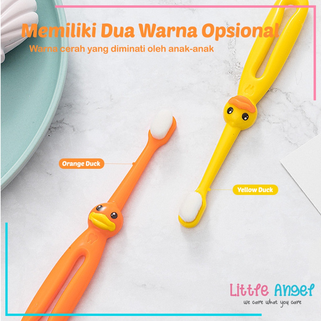 SIKAT GIGI BAYI ANAK SILIKON Baby Training Toothbrush Karakter Silicon Lembut Bulu Halus Kids Teether Gigitan