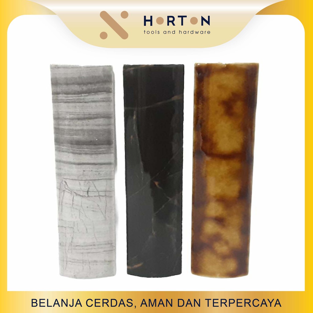 Kuku Macan / List Keramik Motif Marble 10 cm